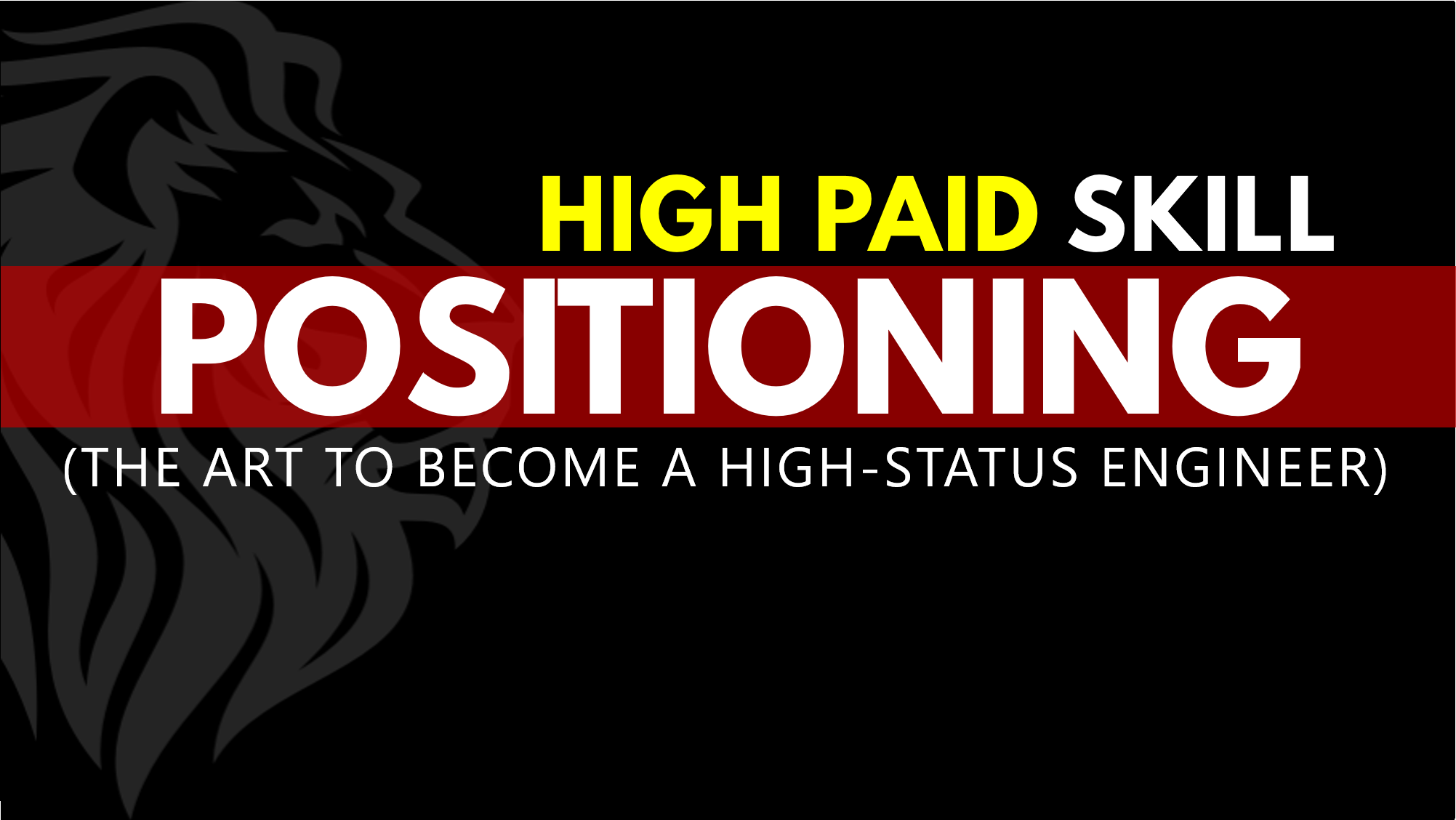 high paid skill positioning high paid skill positioning