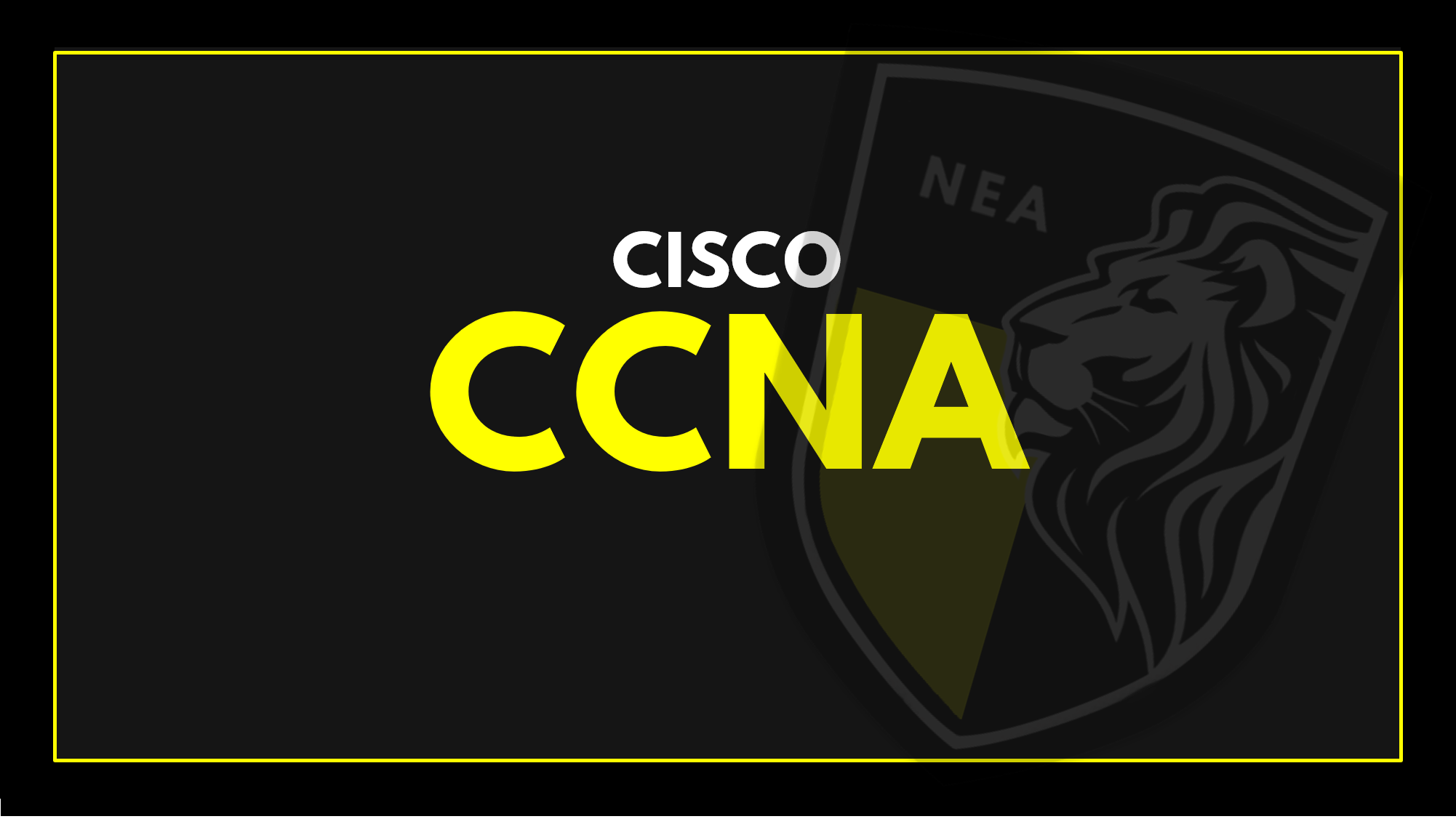 CISCO CCNA 200-301 NEA TRAINING CISCO CCNA 200-301 NEA TRAINING